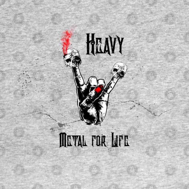 Heavy Metal For Life Rocker by BurunduXX-Factory